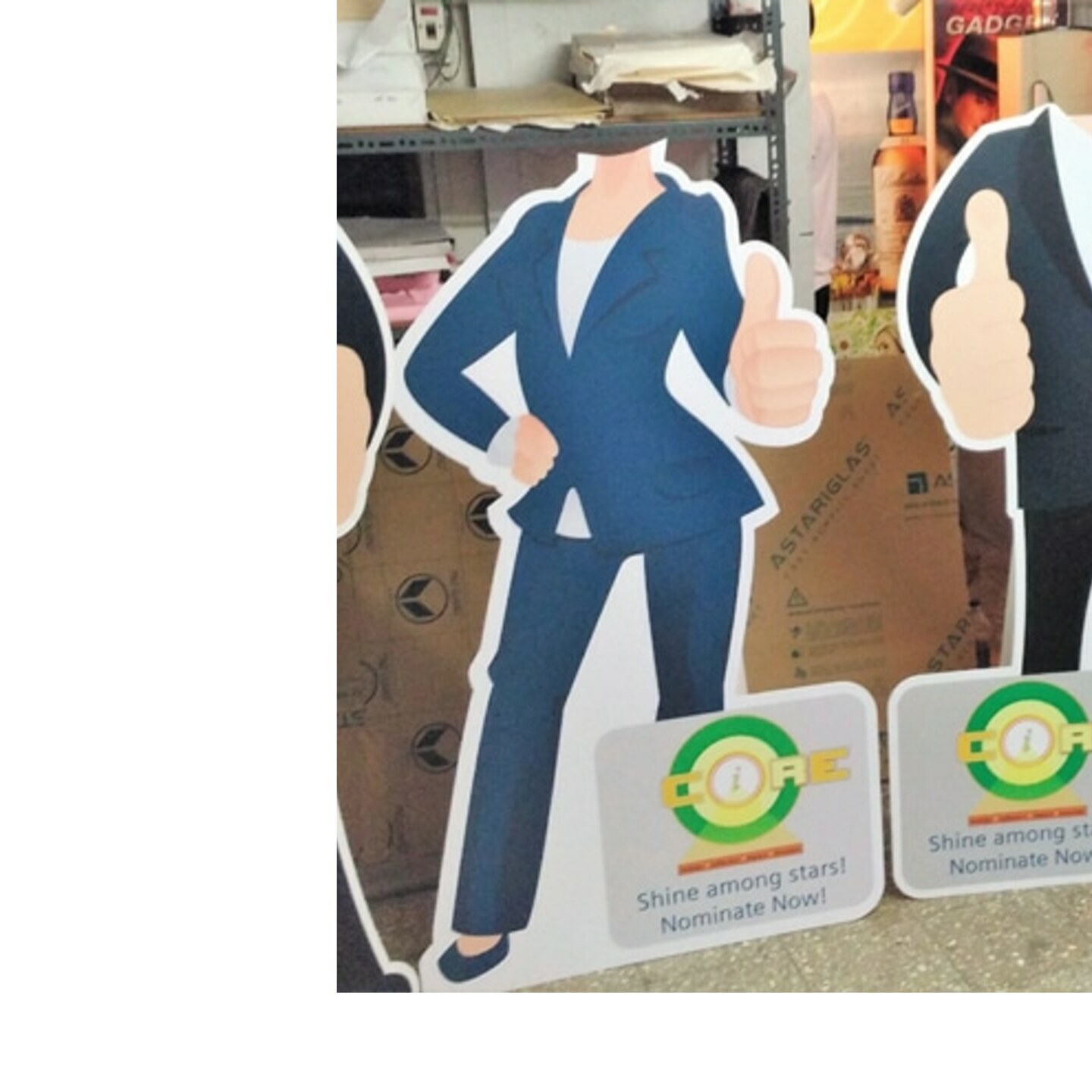 Sunboard Standee                                       (Price could be vary)