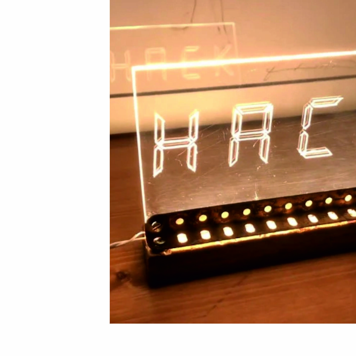EdgeLit Acrylic Frame                                       (Price could be vary)