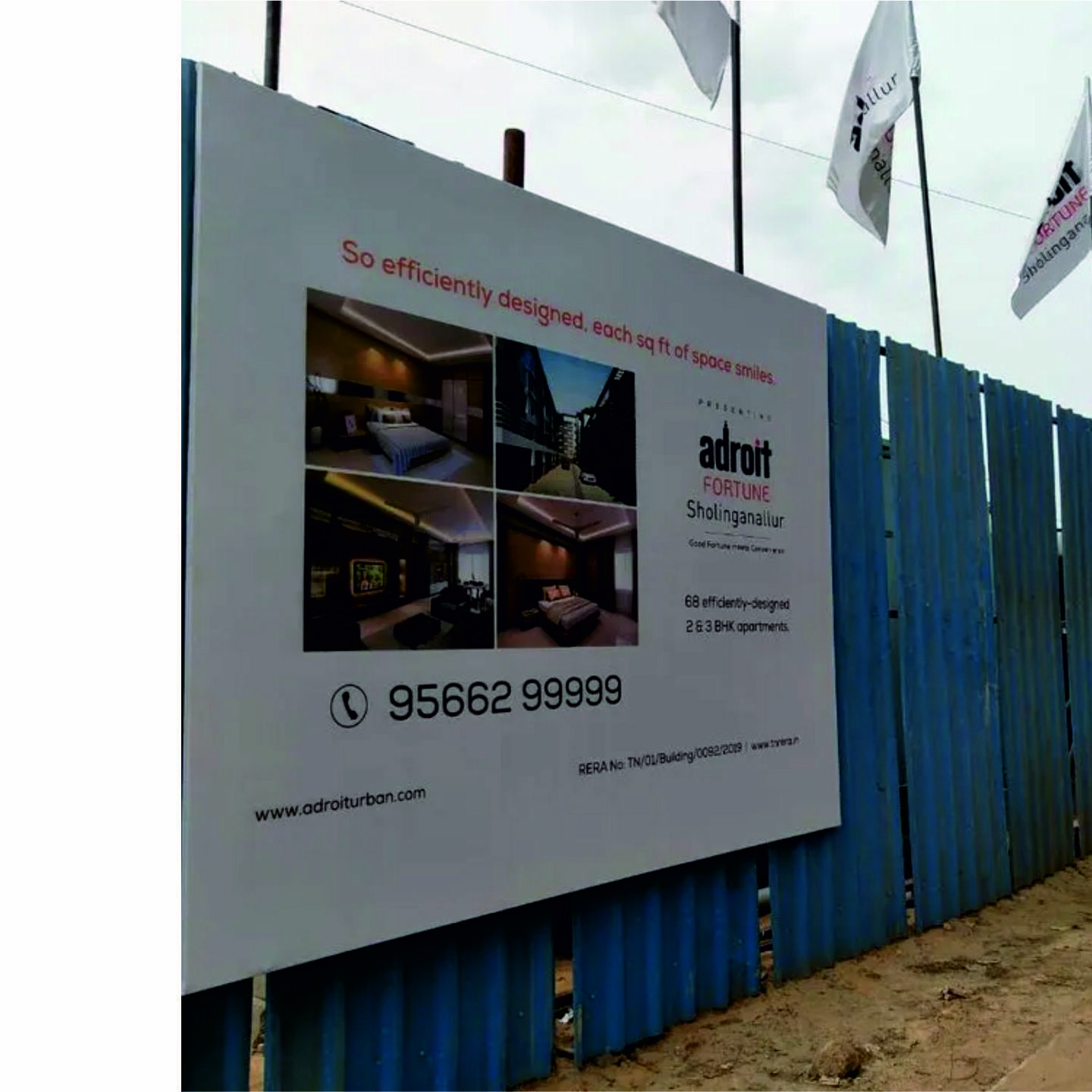 Frontlit flex sign board                                  (Price could be vary)