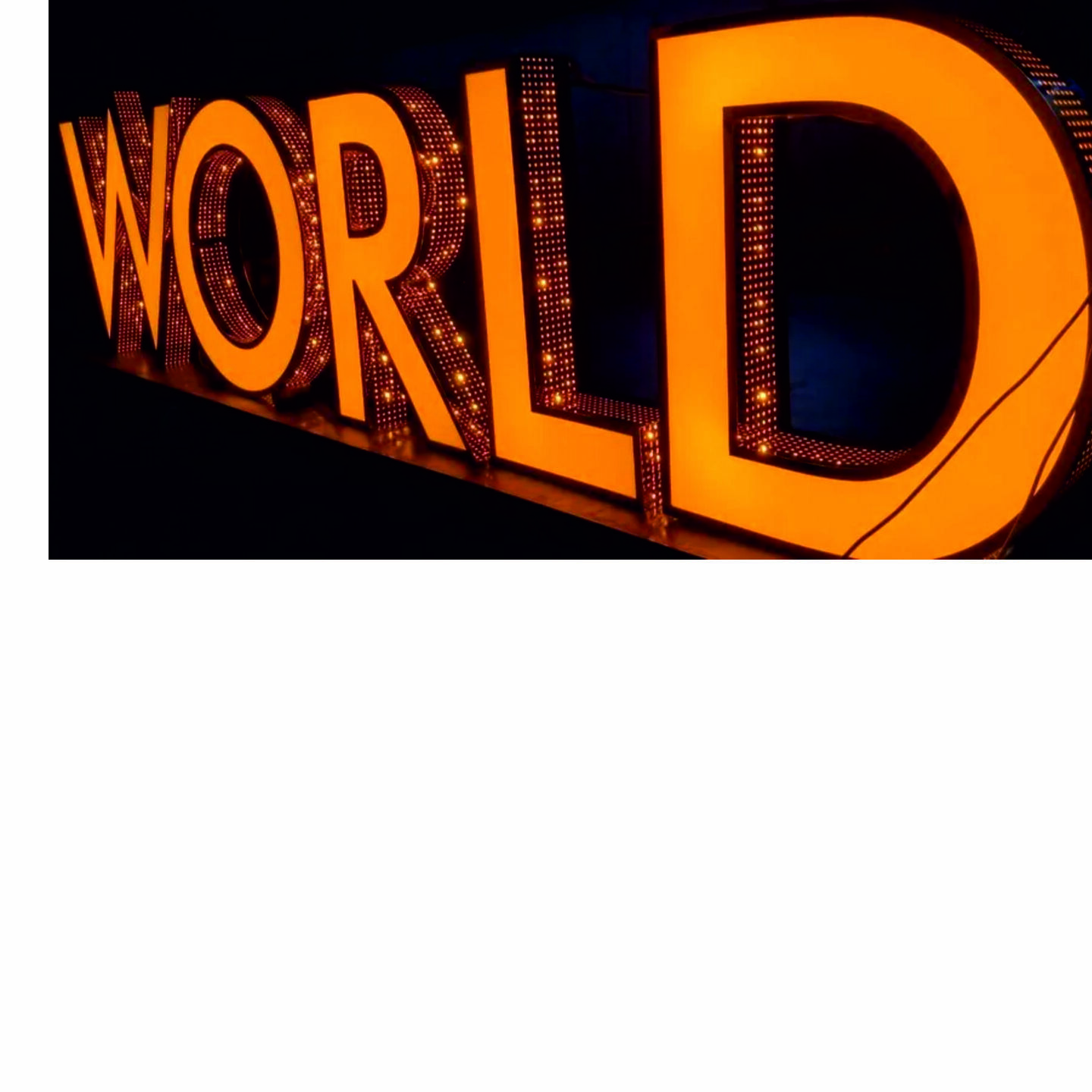 3D Design Acrylic Letters