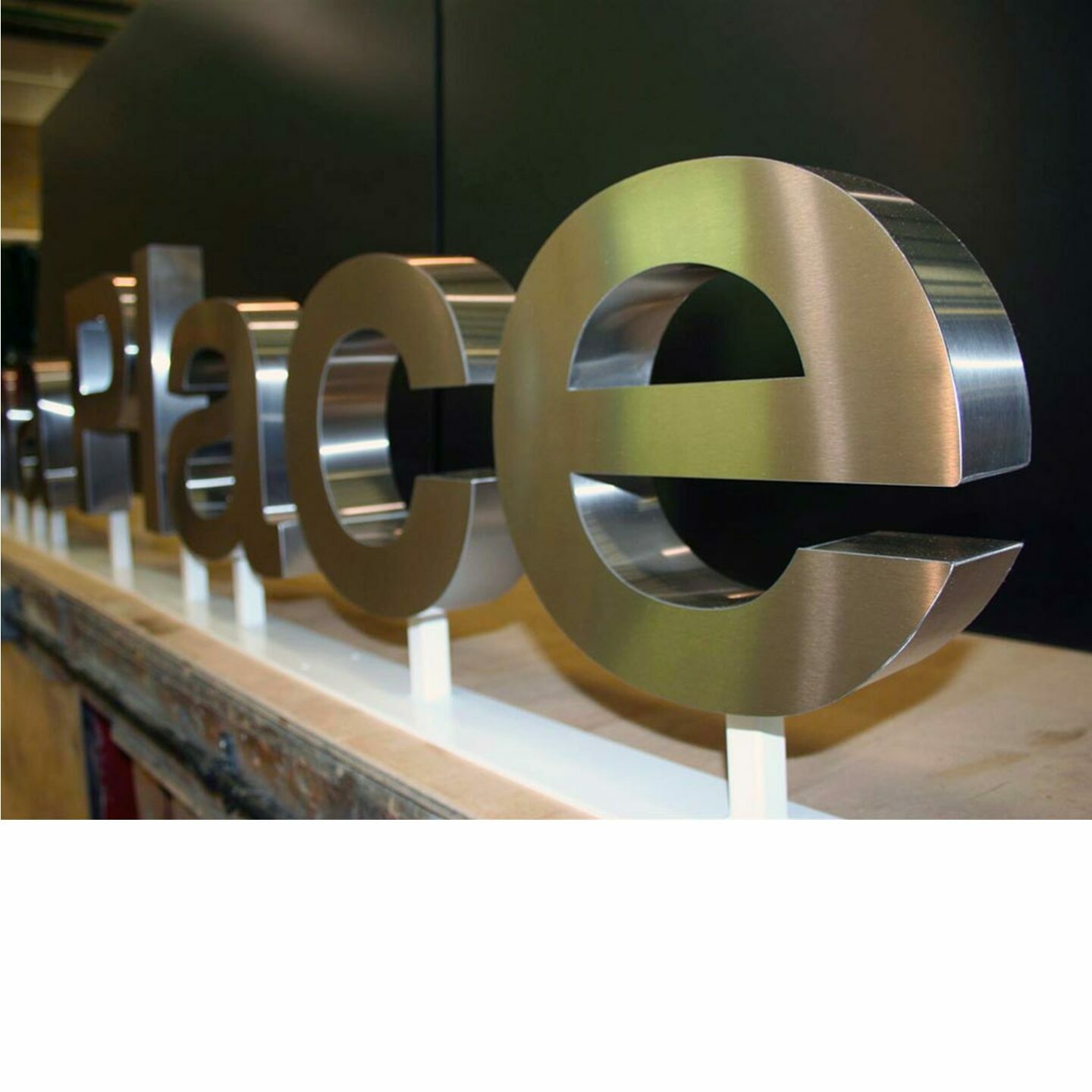 Stainless Steel (SS) 3D Letter                         (Price could be vary)/inch