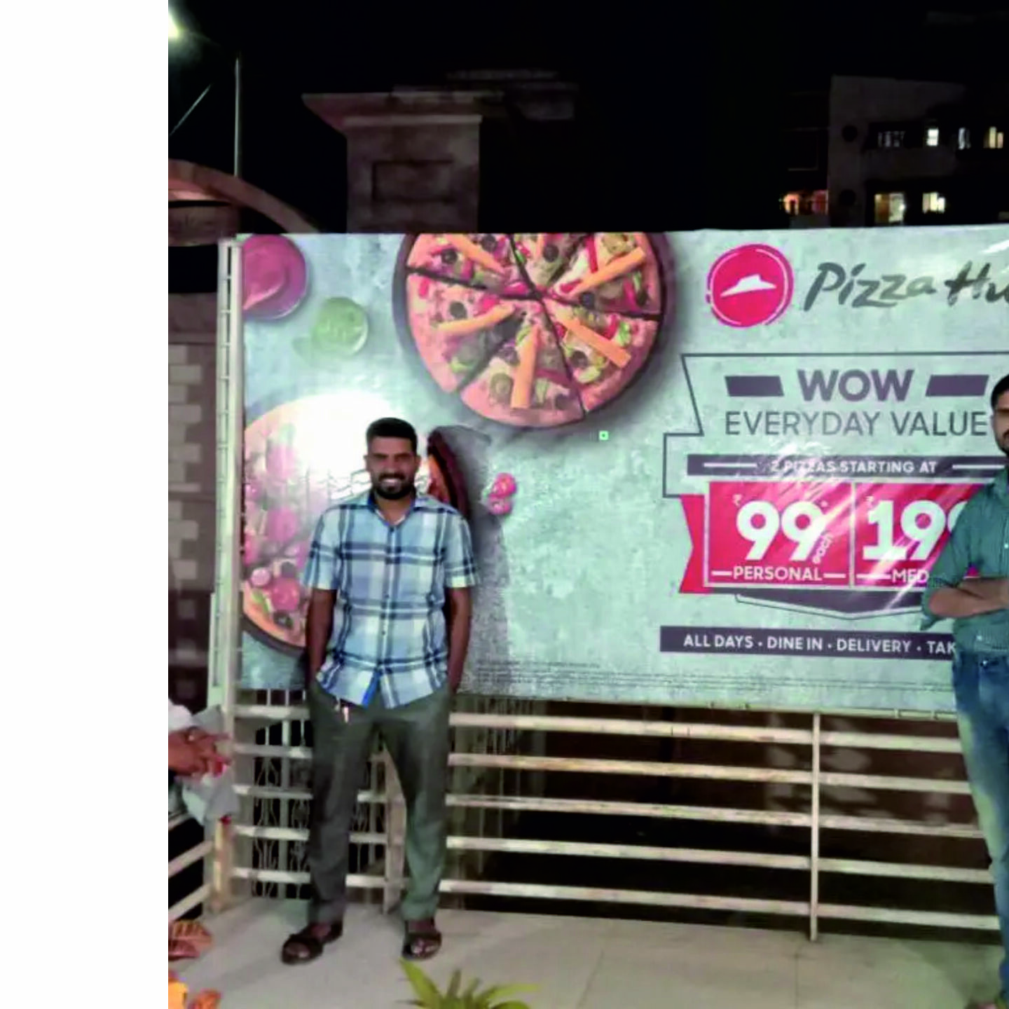 Frontlit flex sign board                                  (Price could be vary)
