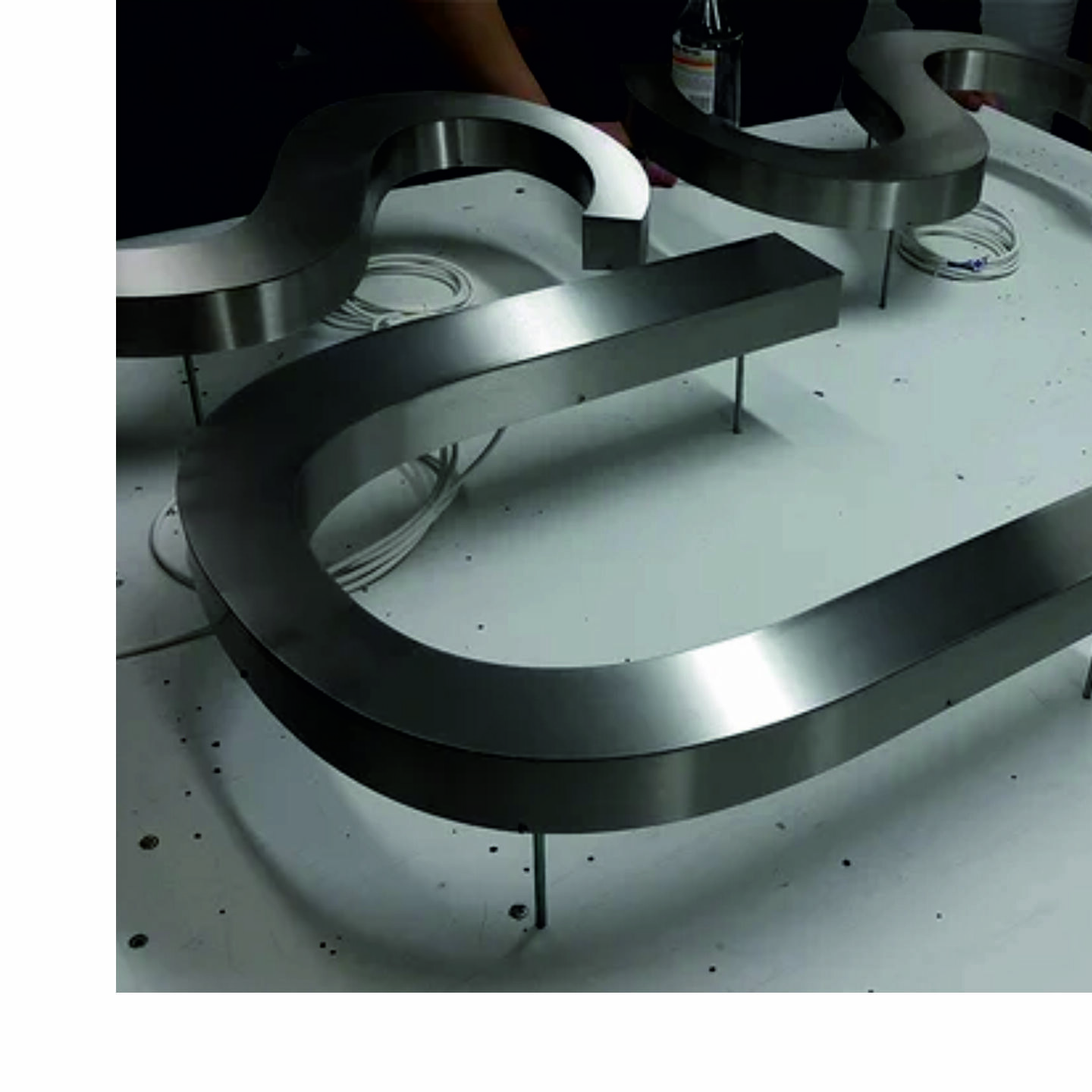 Stainless Steel (SS) 3D Letter                         (Price could be vary)/inch
