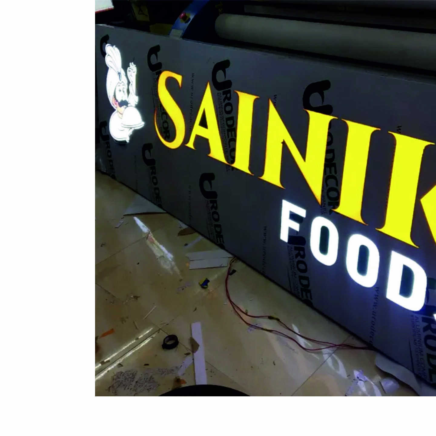 2D Acrylic Sign Board                                              (Price could be vary)