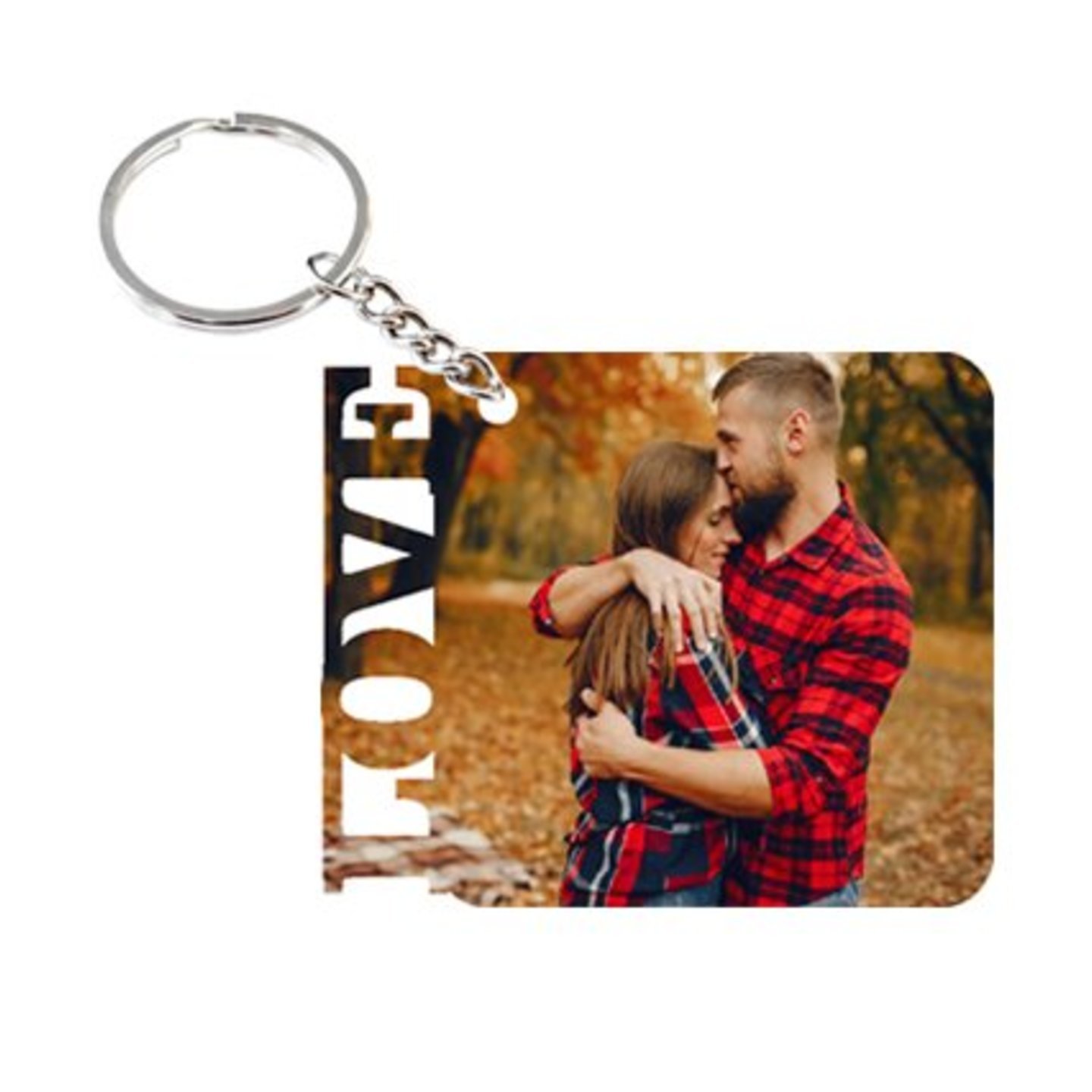 Personalized Love Keychain