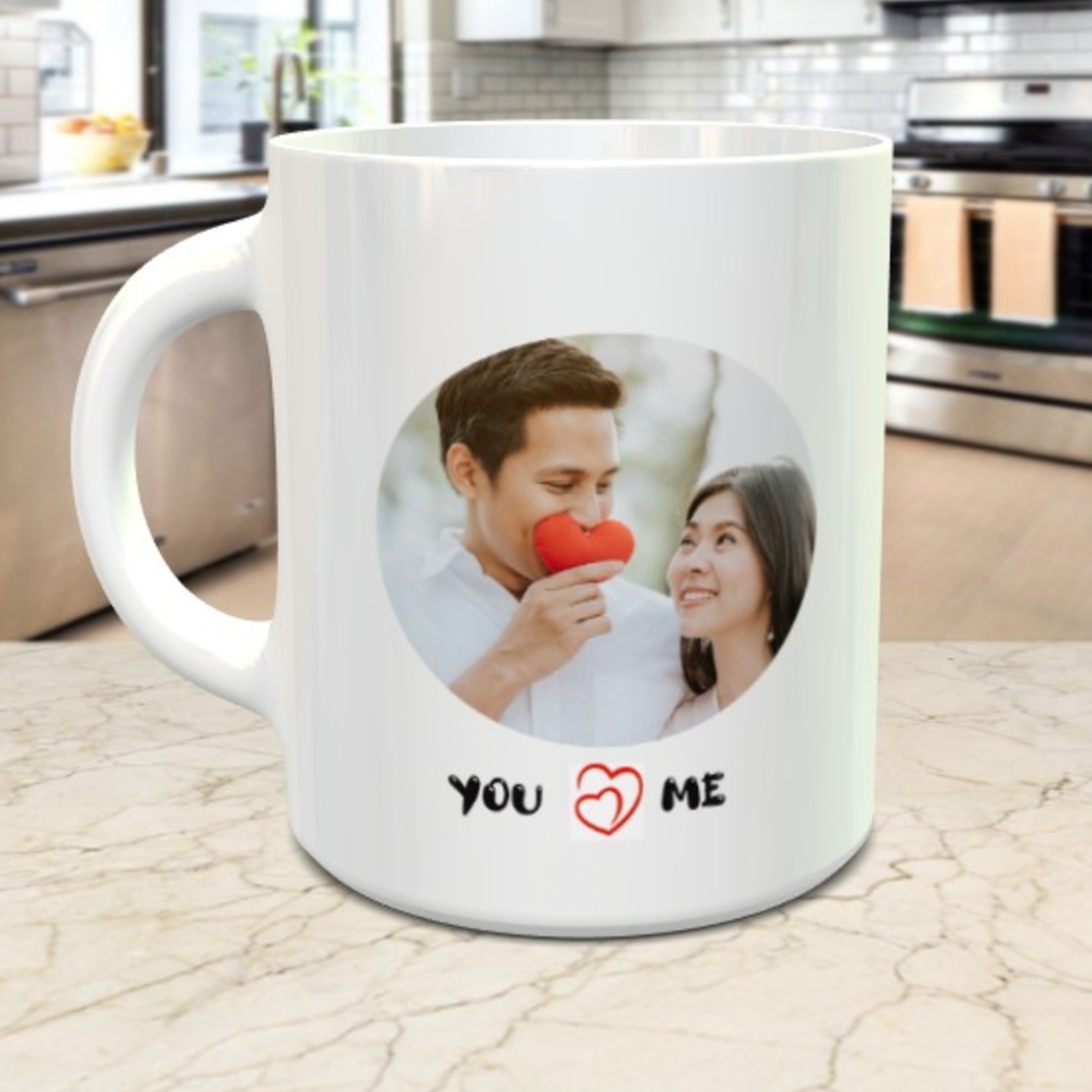 White Personalized Mug