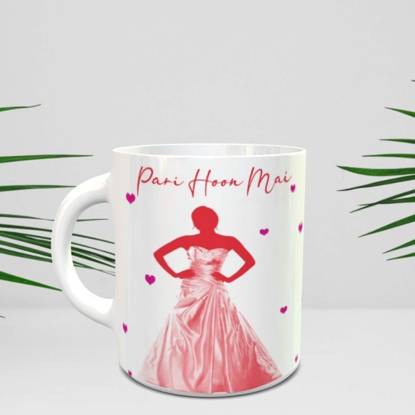 Pari hoon mai white mug