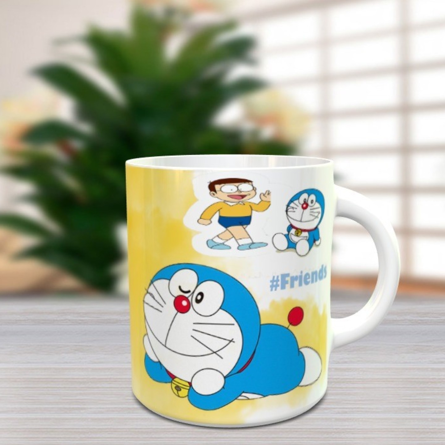 Doremon Nobita Cartoon Mug