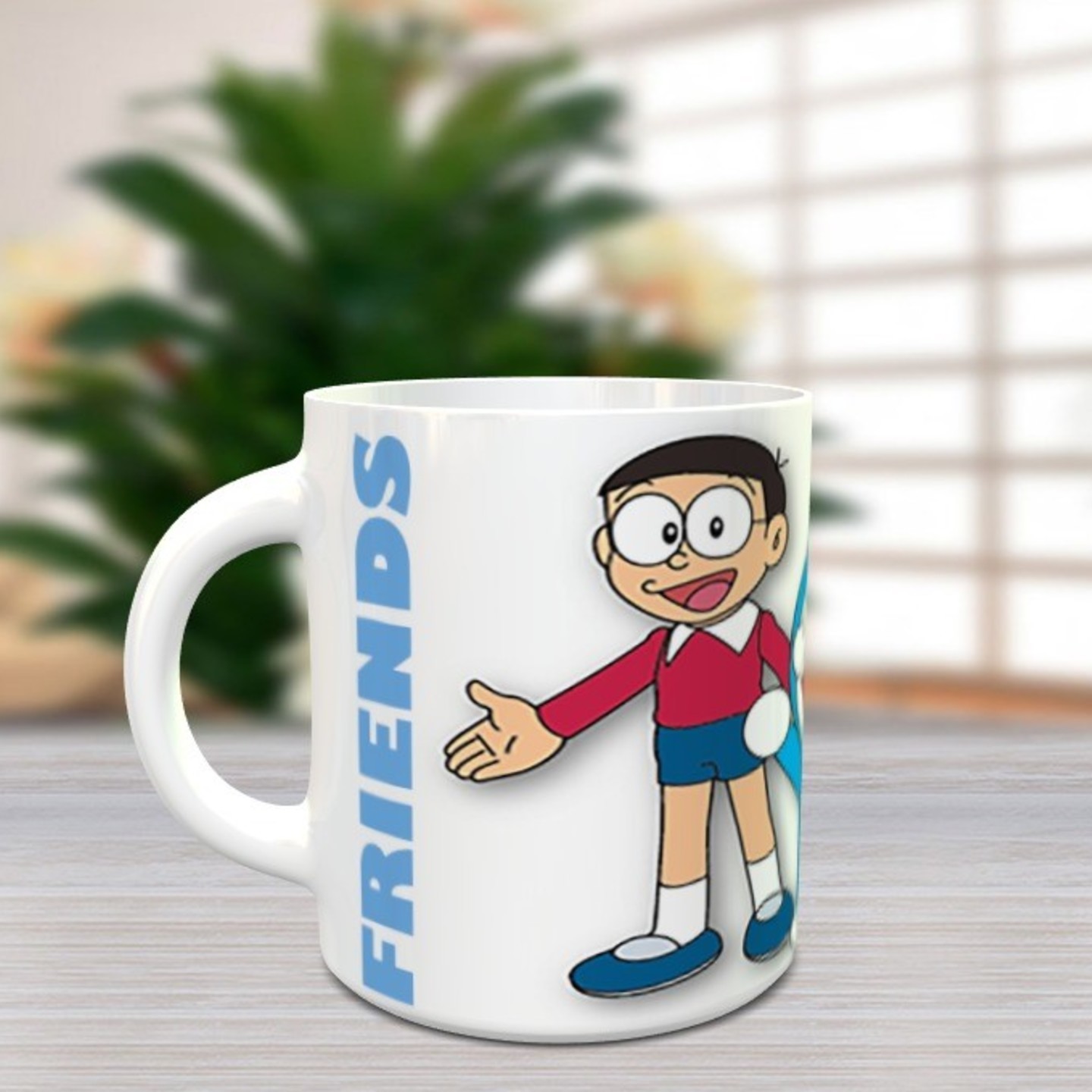 Doremon Cartoon Mug