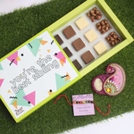 Chocolate Rakhi Combo - Zest Chocolates