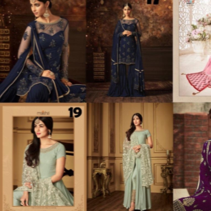 GEORGETTE/SATINE/BANGALORY/NET