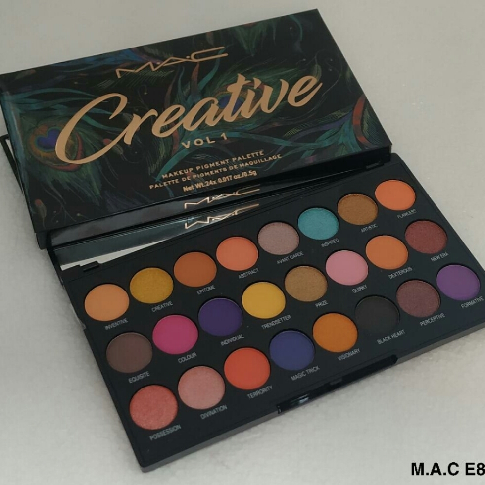 Mac 
Creative 
Make Up pigment palette