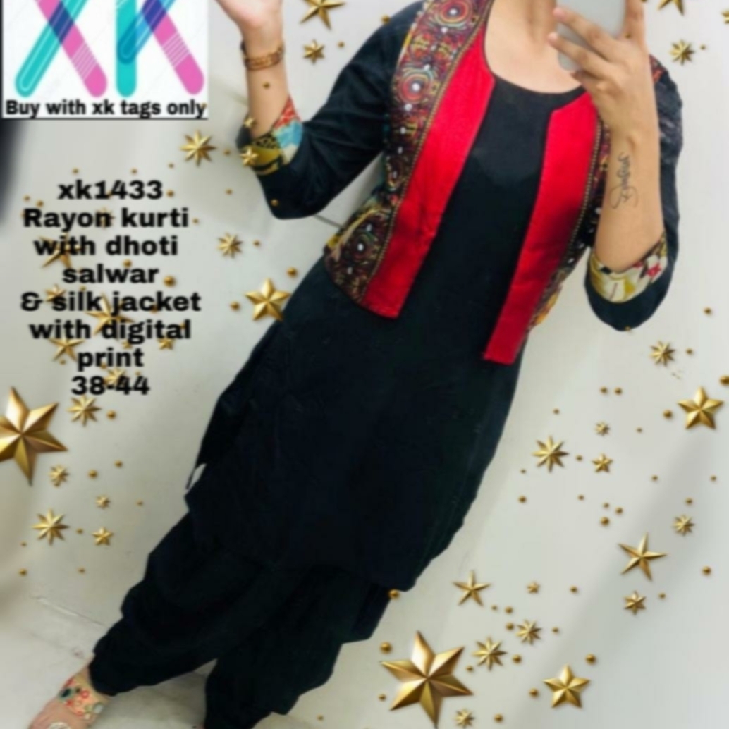 💞NEW Dhoti SUIT WITH KOTI💞
