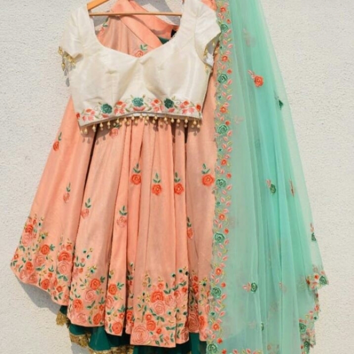EMBROIDERY LEHENGA CHOLI WITH DUPATTA