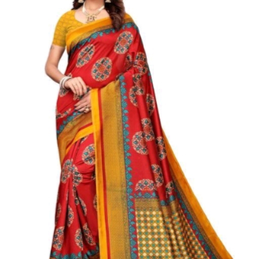 Divine Style Women's Art Silk Saree