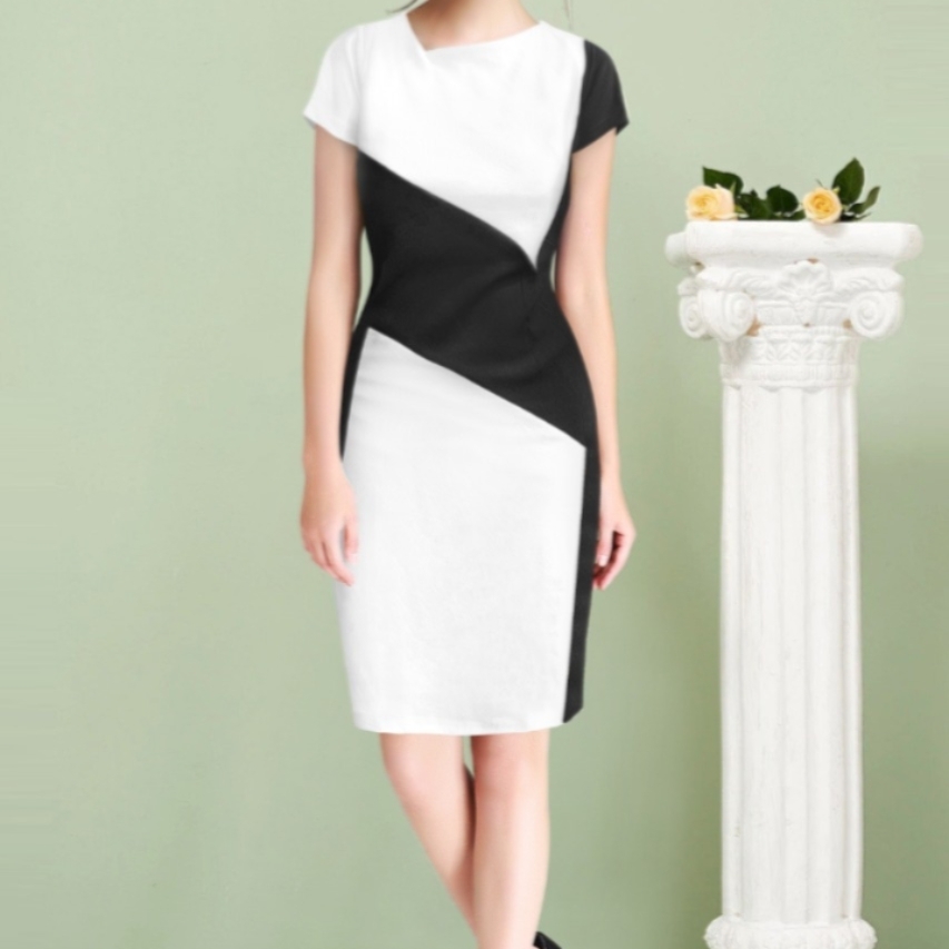 FABRIC :- WHITE KNITTING (STRACHABLE)