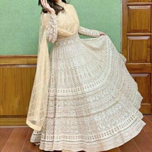 Latest model dress in full work 