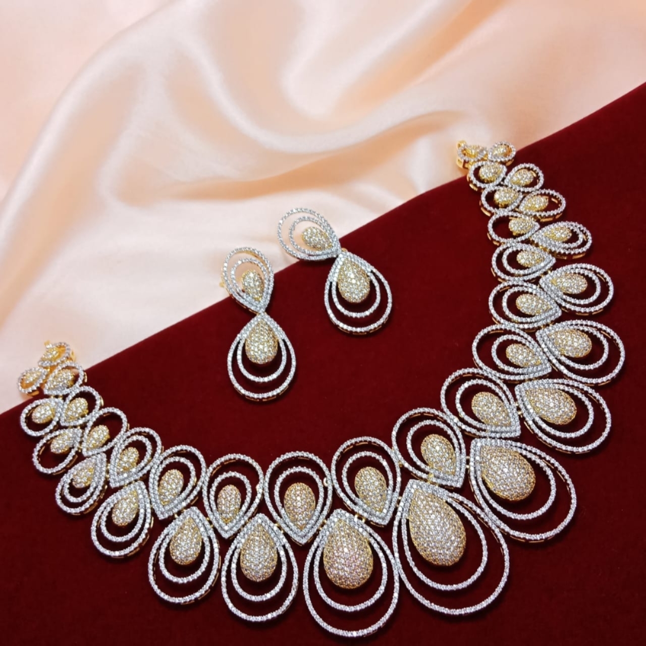 AD BRIDAL NECKLACE SET