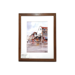Heritage Water Colour Painting Smith Street in the Rain by Loy Chye Chuan