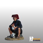 Samsui Woman Eating Figurine