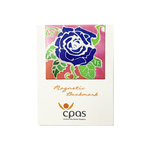 Magnetic Bookmark Blue Rose by CPAS GROW Artists