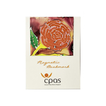 Magnetic Bookmark Red Rose by CPAS GROW Artists
