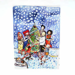 Heritage Postcard White Christmas by Patrick Yee
