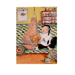 Heritage Postcard Majie with Baby Hammock by Patrick Yee