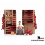 Clog Maker and Store Figurine Set