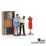 Tailor and Customer Figurine Set