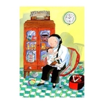 Heritage Postcard Majie & Child by Patrick Yee