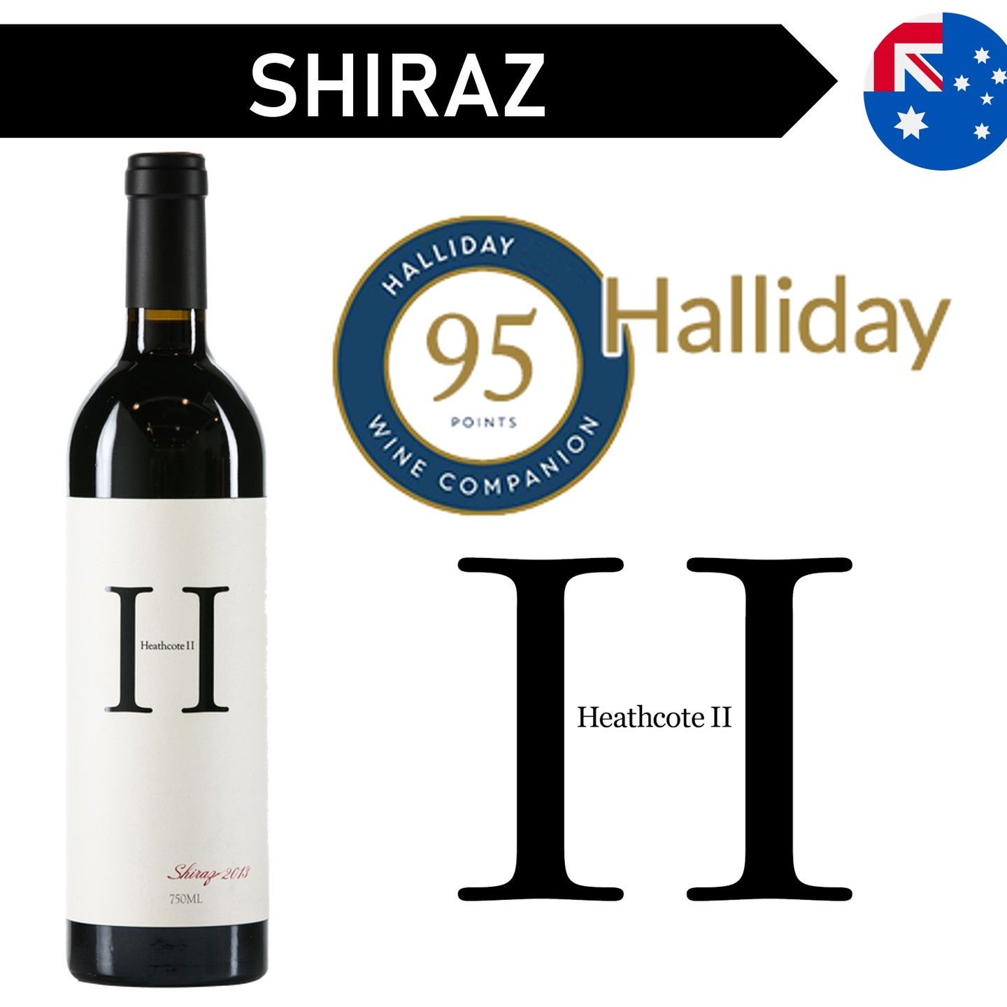 Heathcote II Shiraz