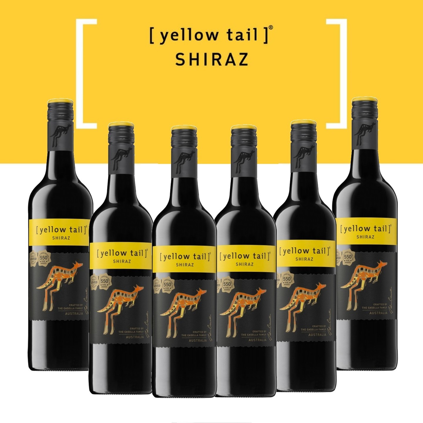 Yellow Tail Shiraz - Case6