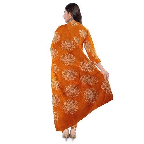 batik salwar suit material