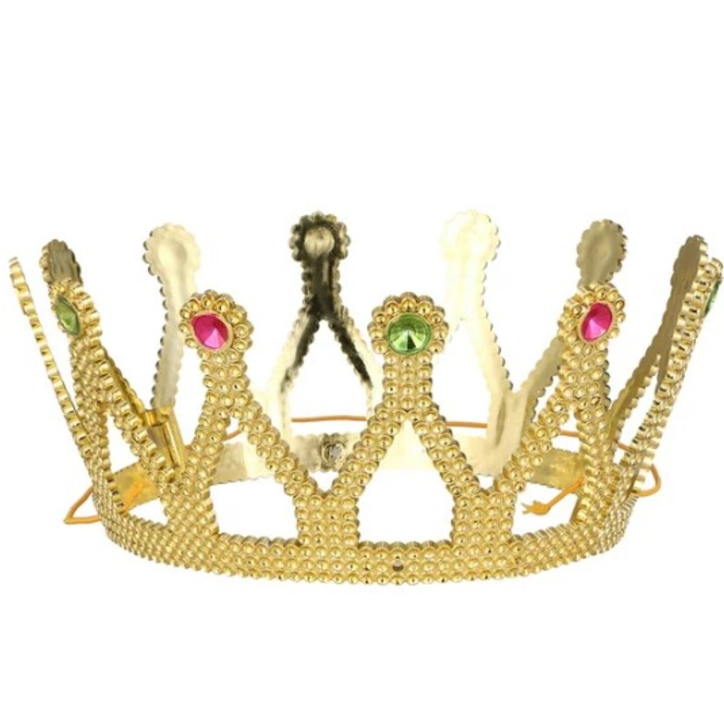 Queen Tiara Party Accessory for Cosplay Costume Party (Gold)