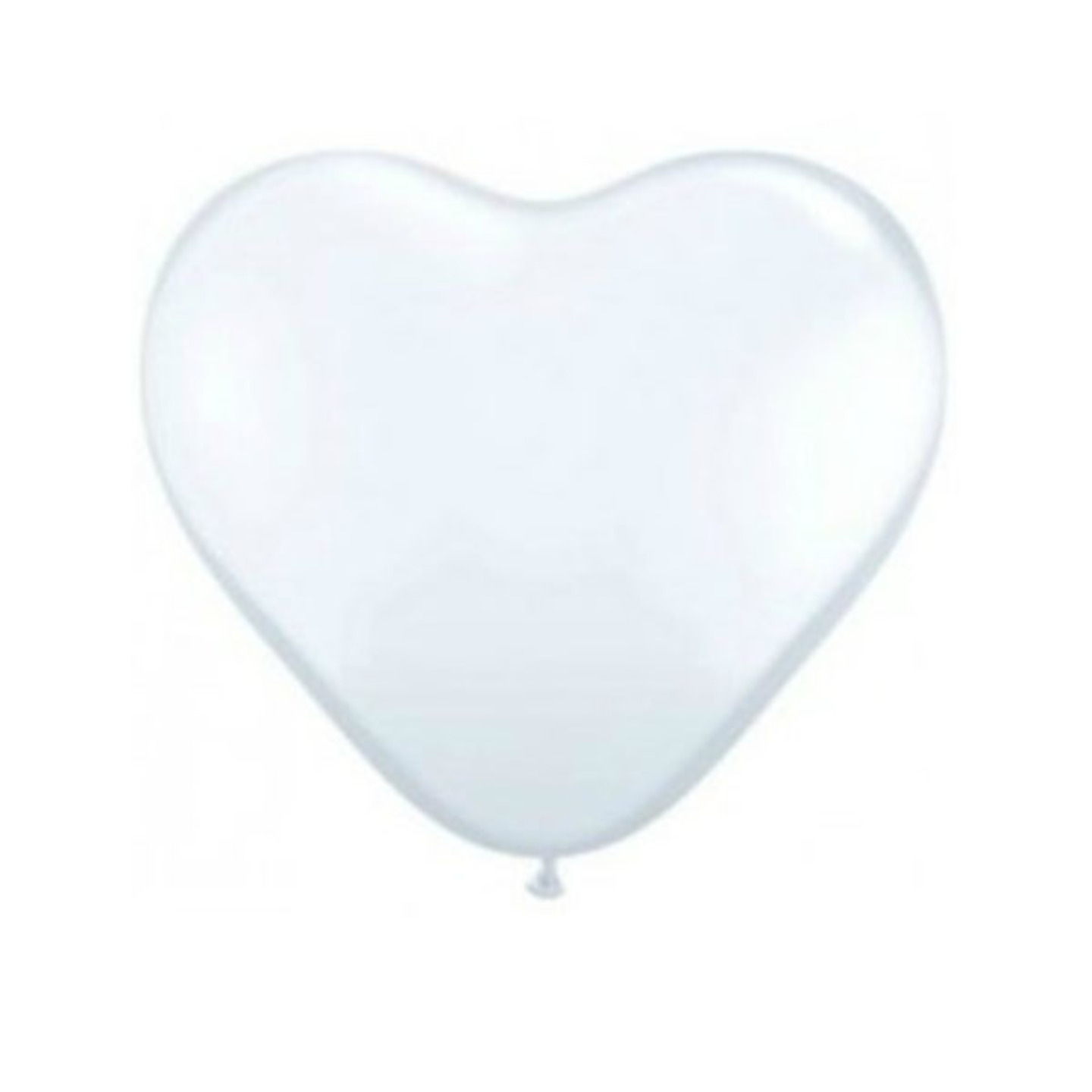 Crystal Clear Heart-shaped 