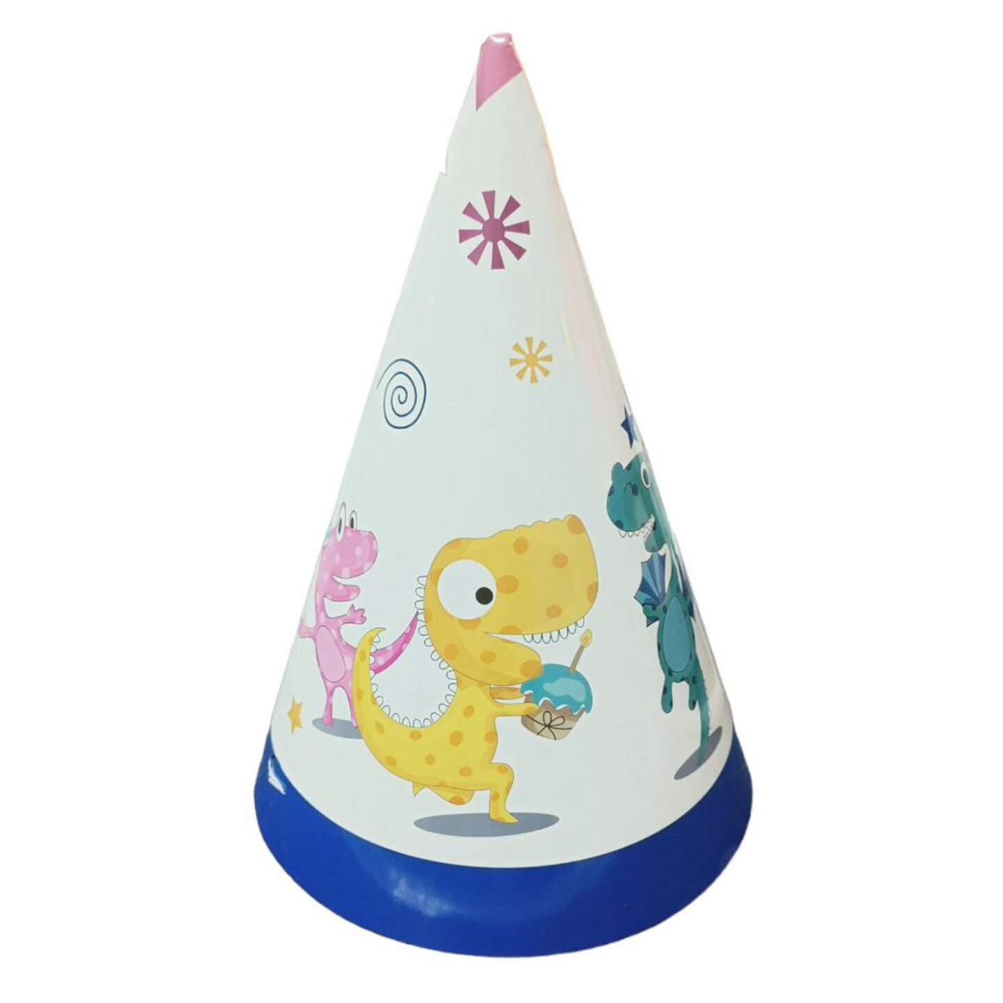 Cone Party Hat - DINO PARTY