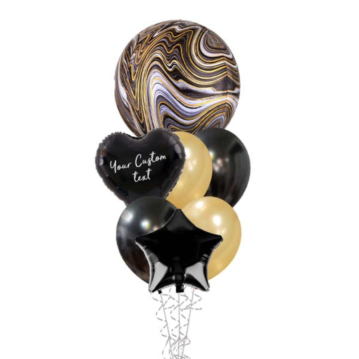 Marblez Orbz Balloon Package - BLACK
