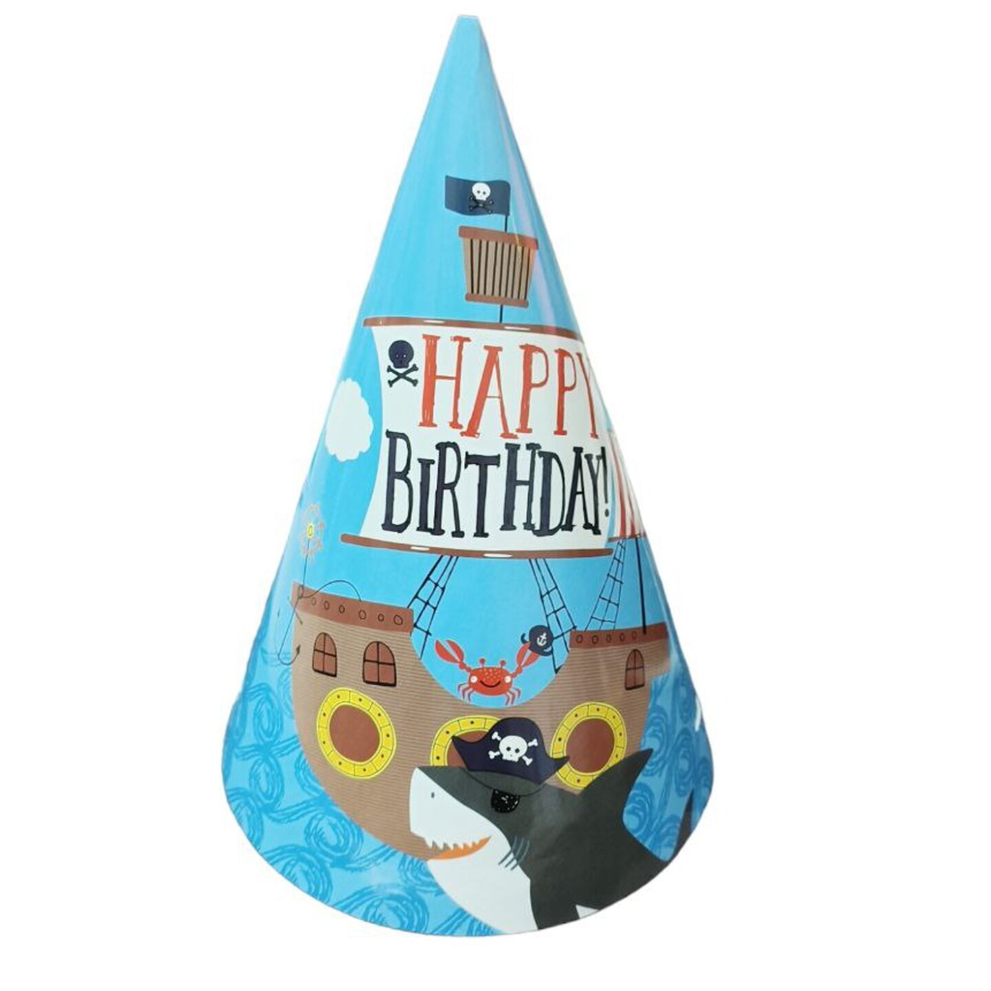 Cone Party Hat - PIRATE