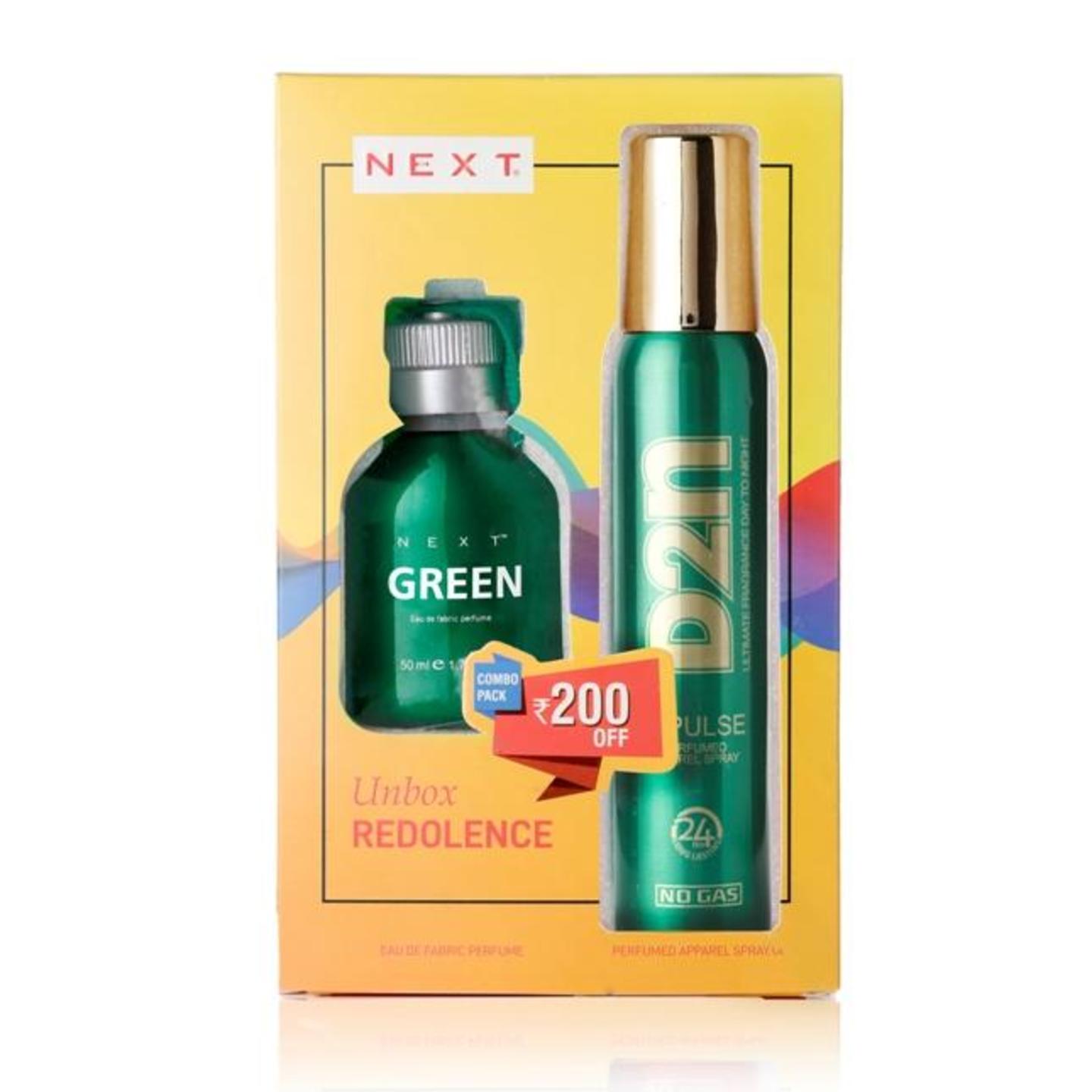 Redolence Green Perfume Gift Pack for Men