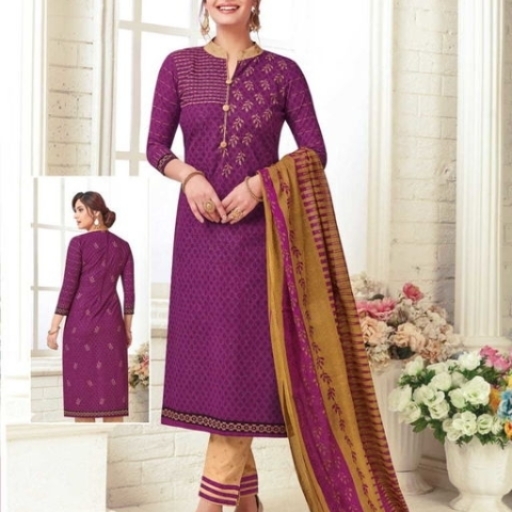 Stylish Cotton Suit And Dress Material