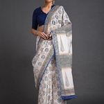 Kota Silk Printed Saree