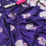Banarsi Soft Silk with Mina Work
