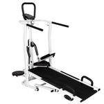 4 in 1 deluxe manual treadmill