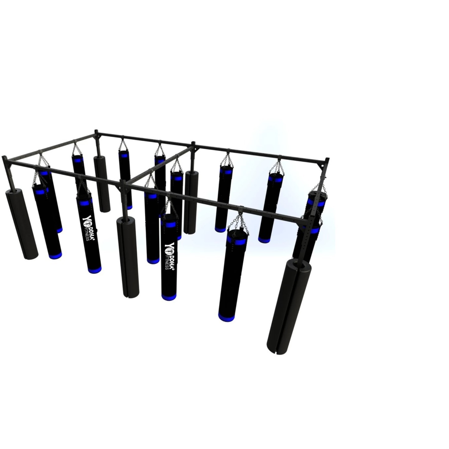 BOXING BAG RACK - 14 STATION