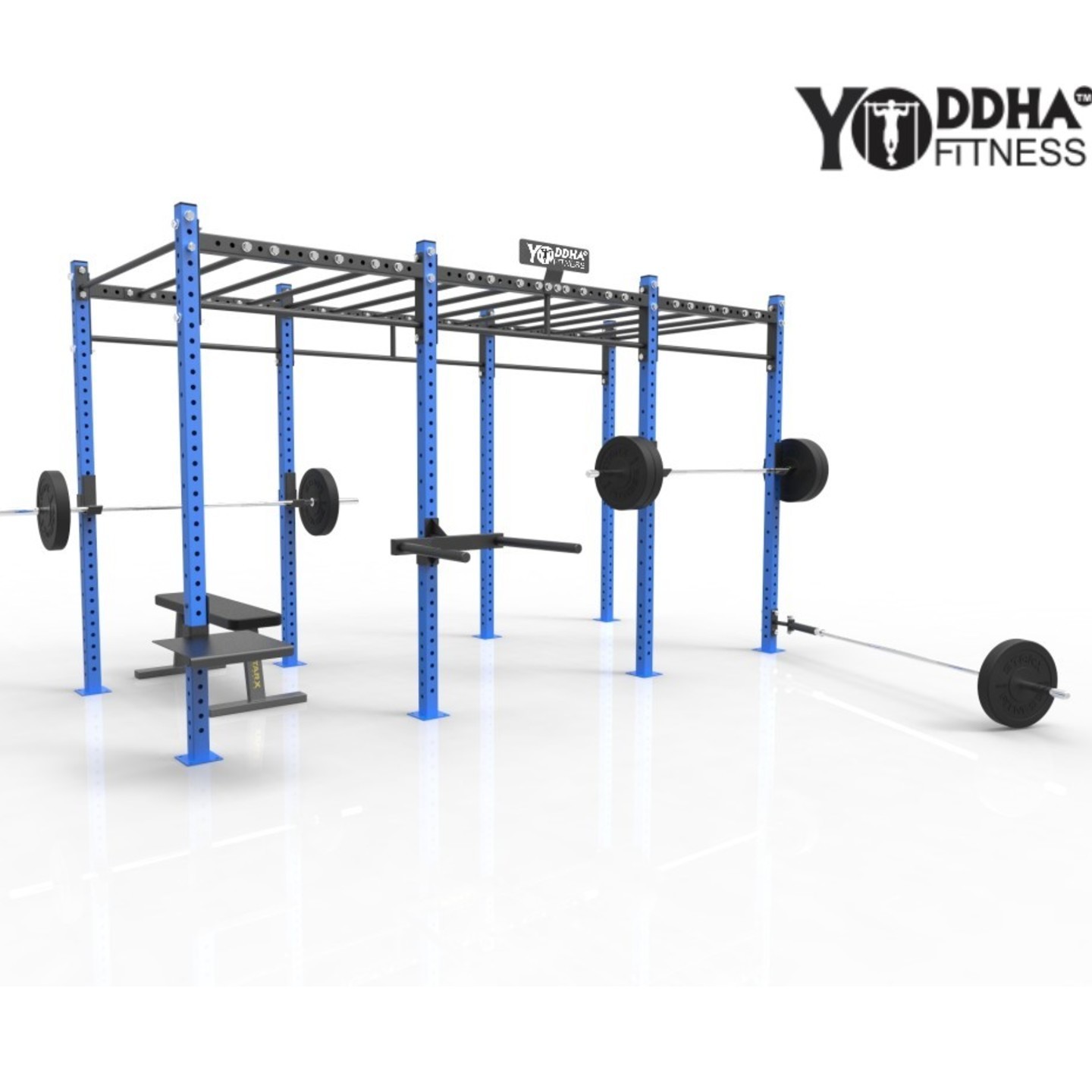 CROSSFIT RIG - STANDALONE - WITH MONKEY BAR