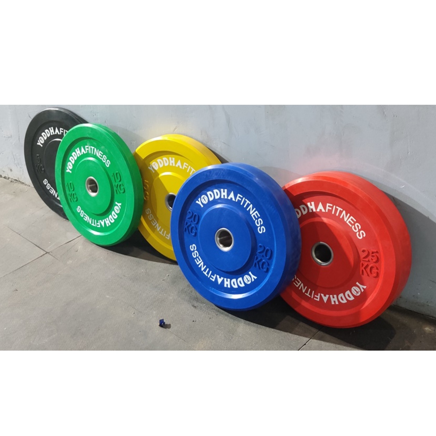 CROSSFIT BUMPER PLATES - COLOR