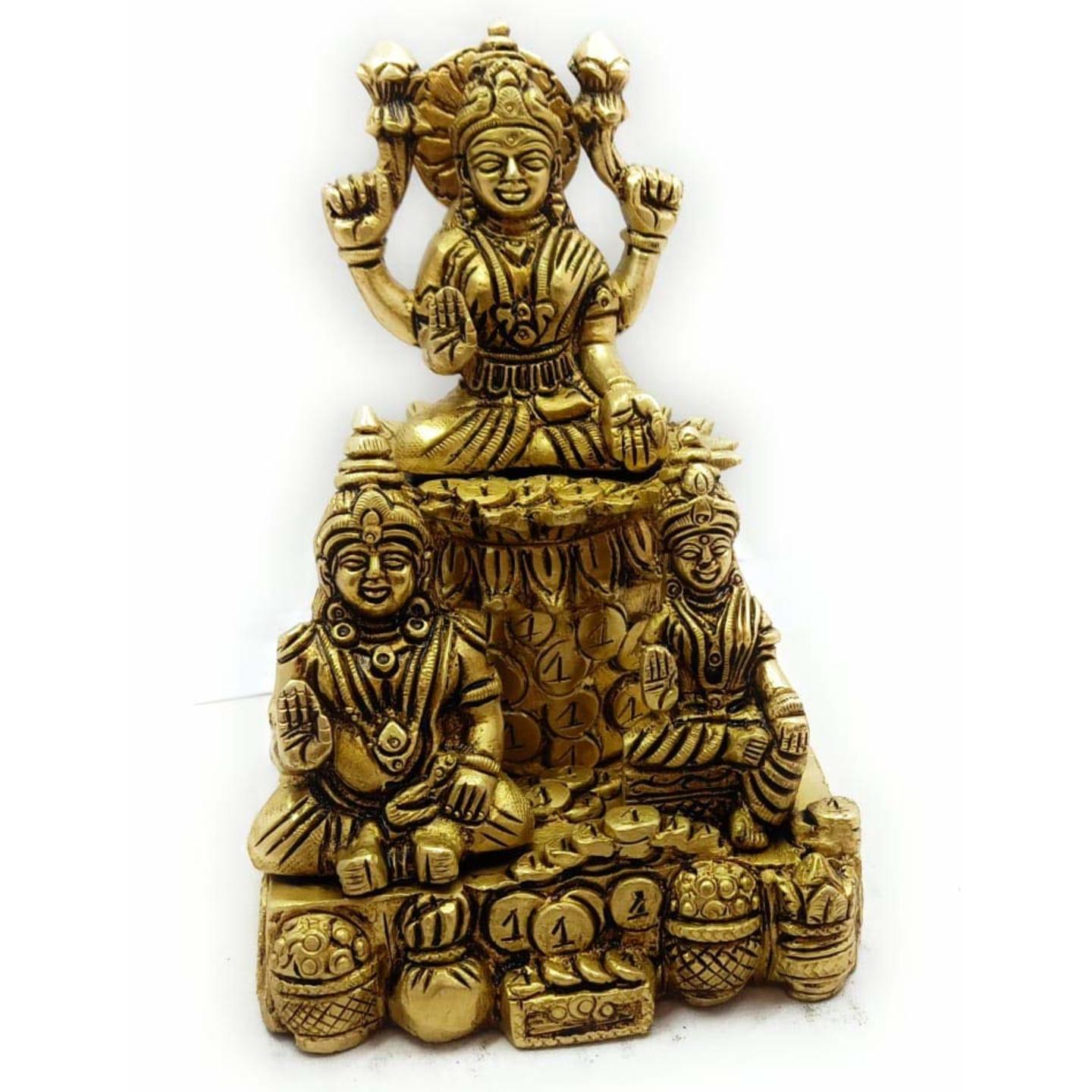 Brass Lakshmi Kuber Set