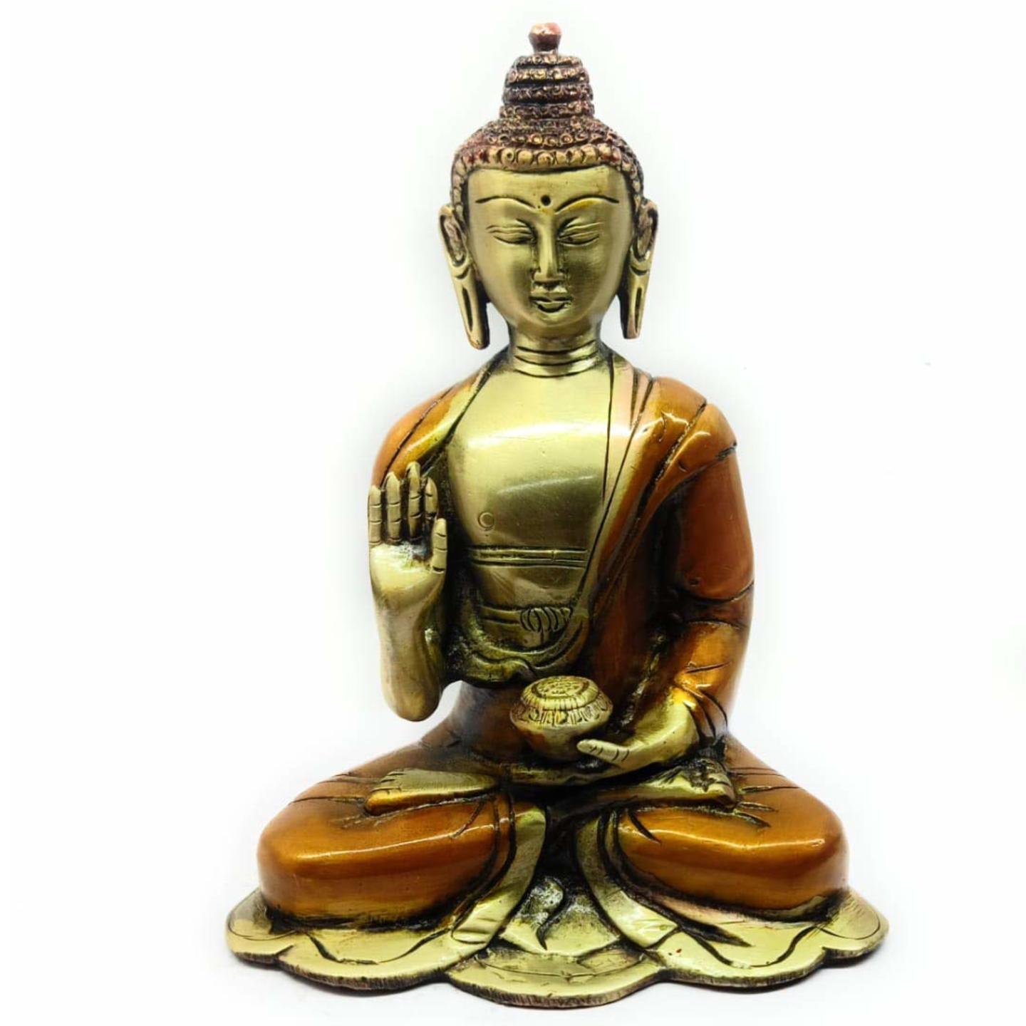 KE-118- Buddha Coloured Showpieces