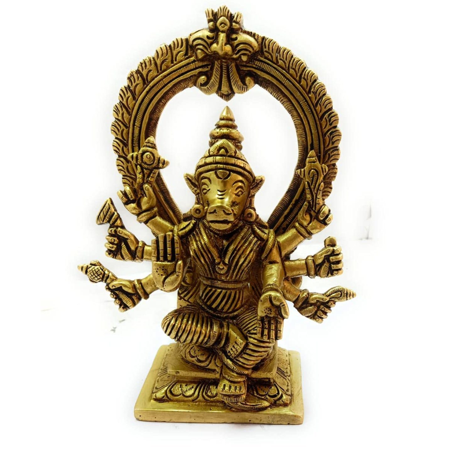 KE - 125 Brass VARAHI Devi Statue